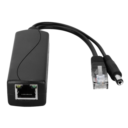 ENJOY PoE+ splitteri DC-liittimellä