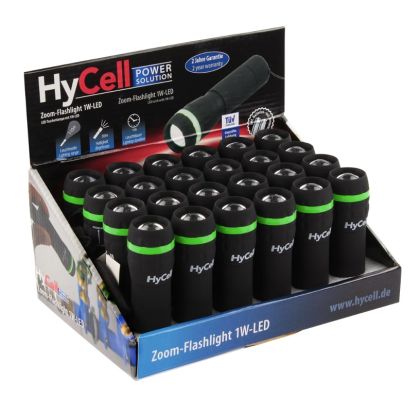 Ansmann Hycell Zoom 1W taskulamppu (24kpl myyntitelineessä)