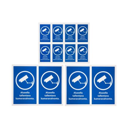 Tarrat Alueella Tallentava Kameravalvonta (3 tarra-arkkia)