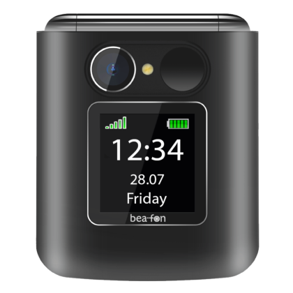 Beafon Fold 10 LTE 4G puhelin musta