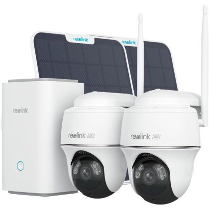 Reolink Home Hub Kit (2 kpl Argus PT Ultra aurinkopaneelilla)