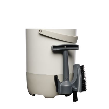 FOODCYCLER Ämpäri Eco 5 kierrätyskoneeseen+harja (valkoinen)