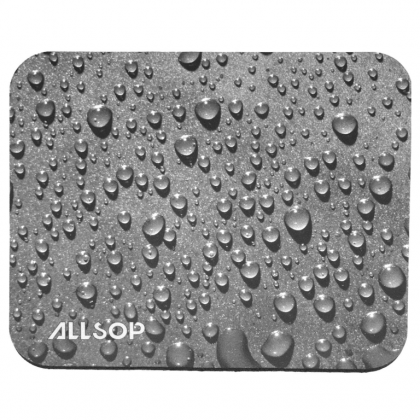 Allsop Mousepad Black Raindrop