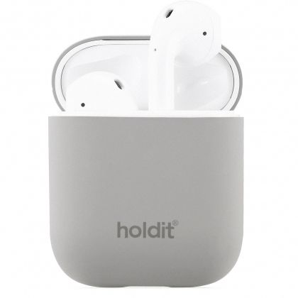 Holdit Silicone Case Apple AirPods (Taupe)