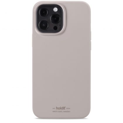 Holdit Silicone Case iPhone 13 Pro Max (Taupe)