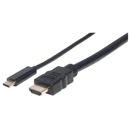 Manhattan USB-C - HDMI kaapeli, 1m