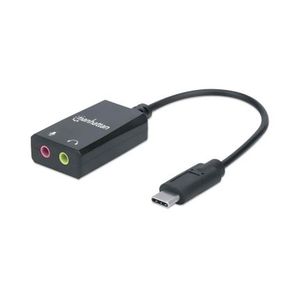 Manhattan USB-C audioadapteri