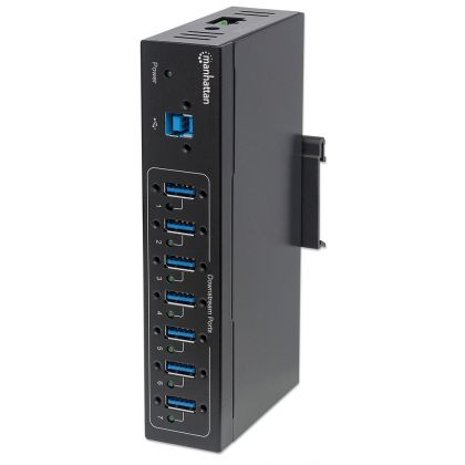 Manhattan Industrial ESD-suojattu 7-portin USB 3.0 hubi