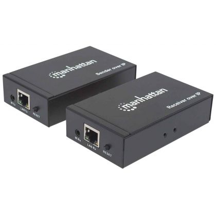 Manhattan HDMI-over-IP AV-signaalin extenderi ja splitteri (120 metriä, max 250 näyttöä)