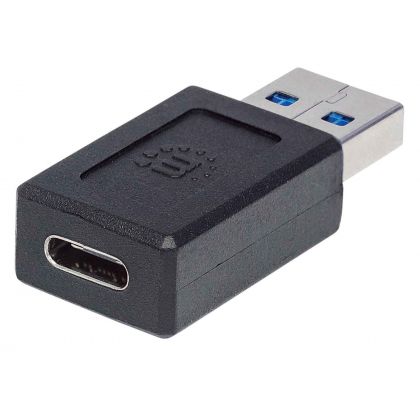 Manhattan USB-A - USB-C adapteri