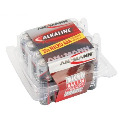 Ansmann Alkaline Alkaliparisto Micro AAA LR03 (20kpl)