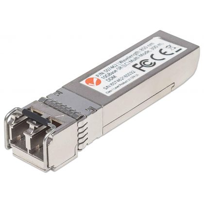 Intellinet 10 Gigabit Fiber SFP+ Multi-Mode Optical Transceiver Module