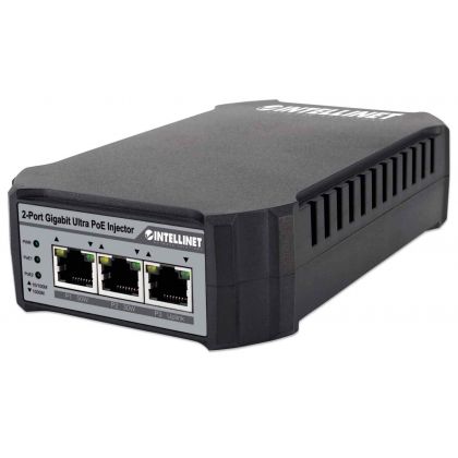 Intellinet 2-portin Gigabit 80W Ultra PoE (PoE++) injektori