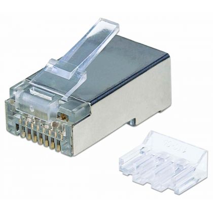 Intellinet Pro Line 70-pack RJ45-modulaariliittimiä suojatuille Cat6a kaapeleille