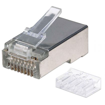 Intellinet Pro Line 90-pack RJ45-modulaariliittimiä suojatuille Cat6 kaapeleille