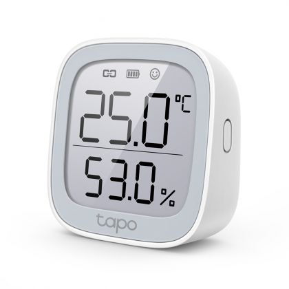 TP-LINK Tapo T315 älykäs lämpötila- ja kosteusmittari näytöllä