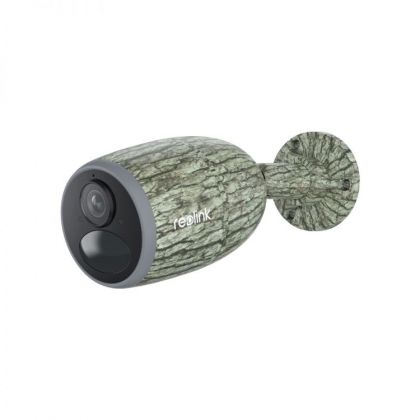 Reolink Go Series G330 camo akkukäyttöinen 4MP 4G-älykamera ulkokäyttöön (Go Plus maastokuvioitu)