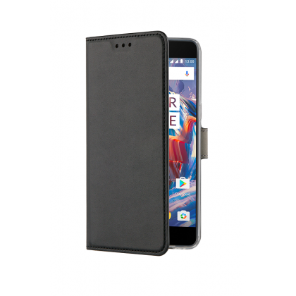 ENJOY OnePlus 8T (musta) Booklet Case Slim
