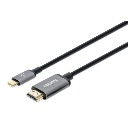 Manhattan USB-C - HDMI kaapeli, 1m